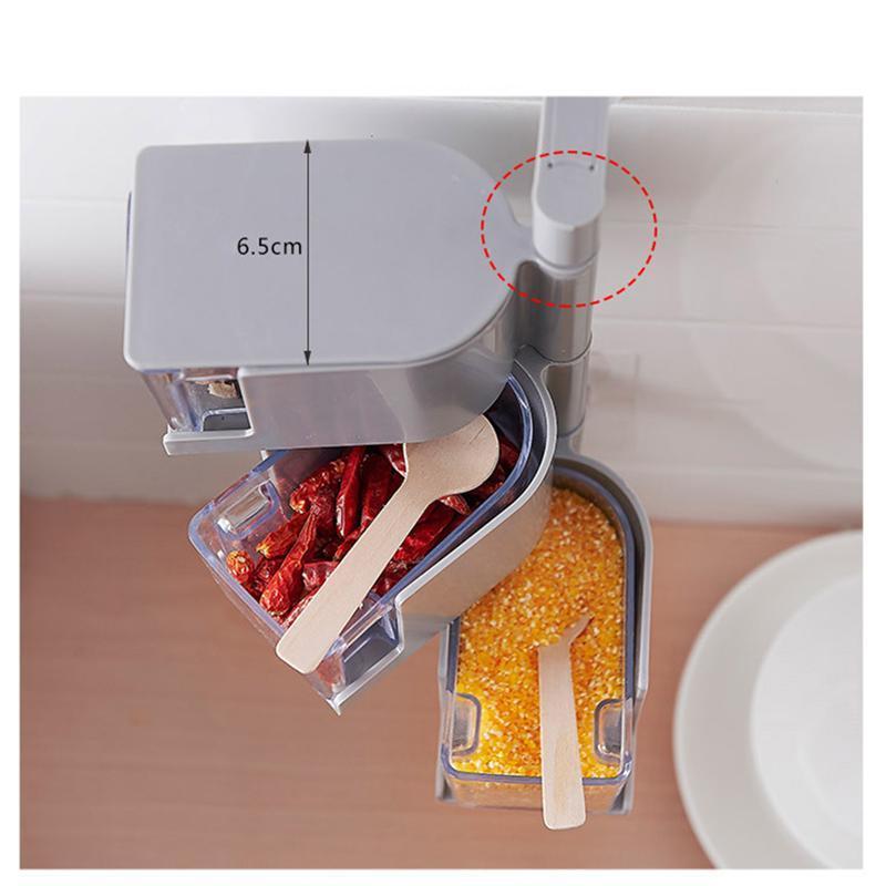 Mounted Spice Salt Pepper Rack - waseeh.com