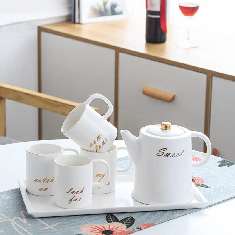 Sweet Caucasian Tea Cup Set - waseeh.com