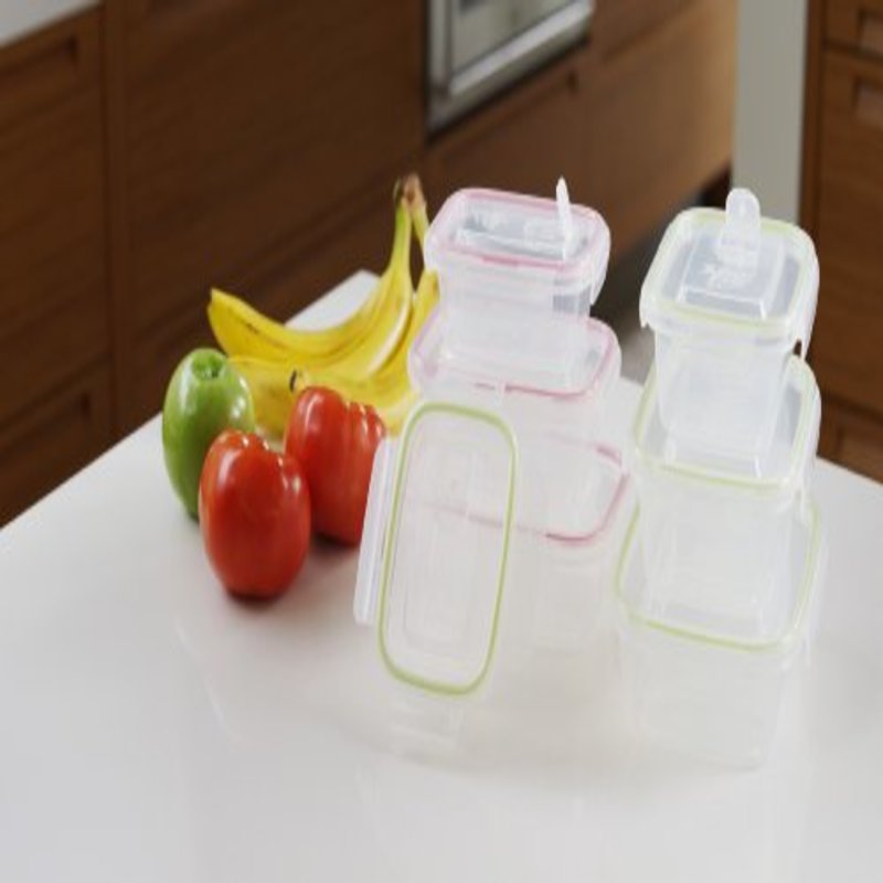 Lustroware Smart Flaps & Locks Food Storage Box - waseeh.com