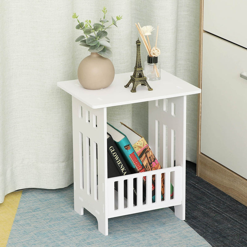 Modern Bedside Organizer Side Table - waseeh.com