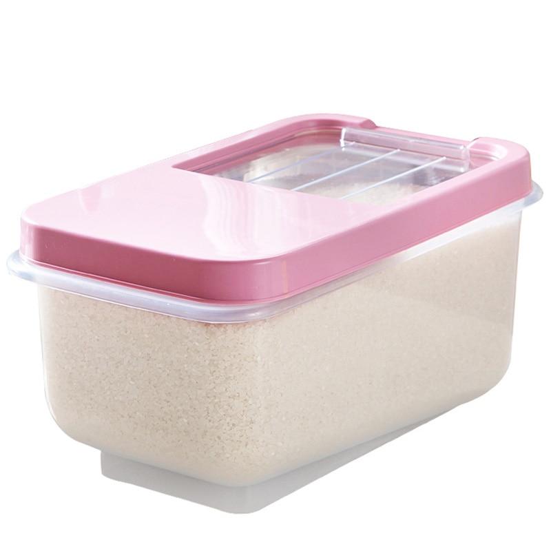 Kitchen Rice Fruits Storage Box Bucket - waseeh.com