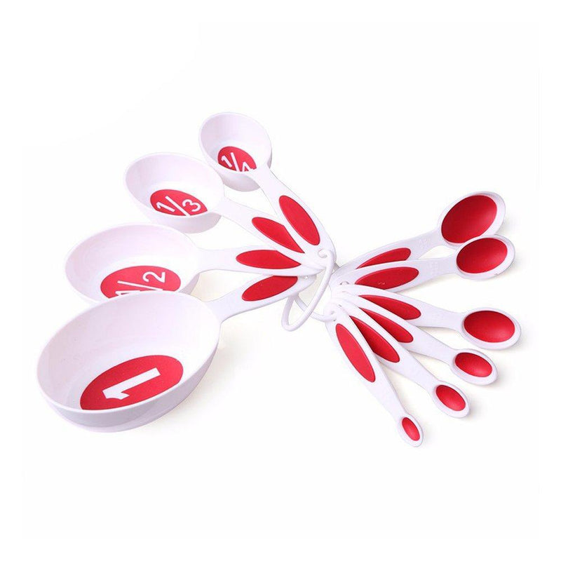 Bonanza Measuring Cup & Spoon Set  (10 Piece) - waseeh.com