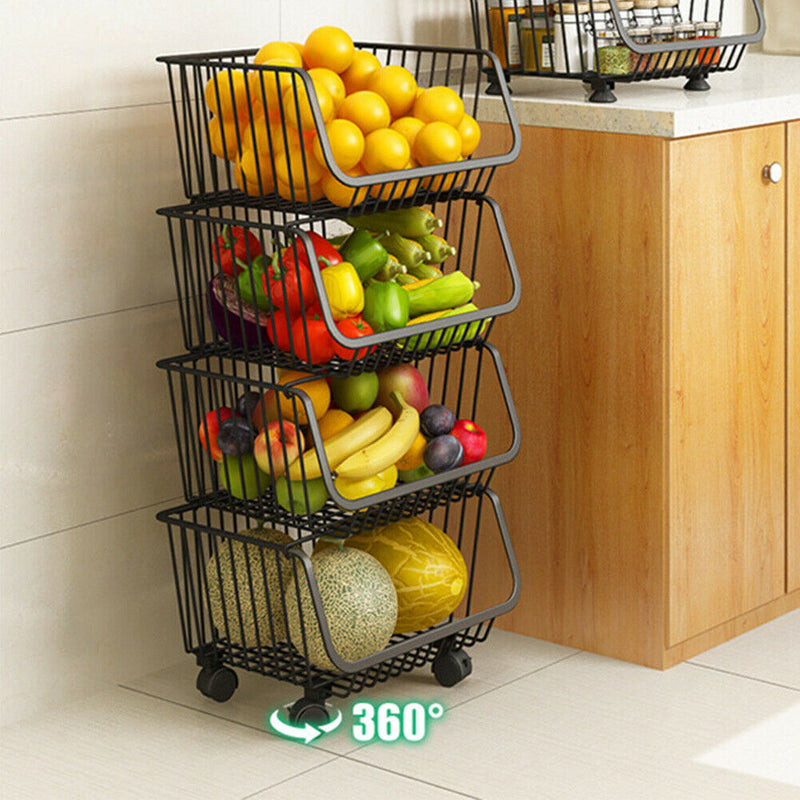 Metal Vegi Organizer Trolley - waseeh.com