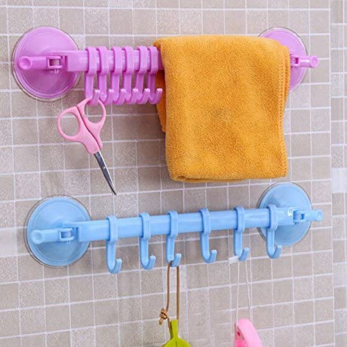 Kitchen Bathroom Sucker Hooks Hanger - waseeh.com