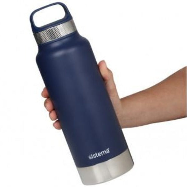 H&C Handle Stainless Steel Bottle - waseeh.com