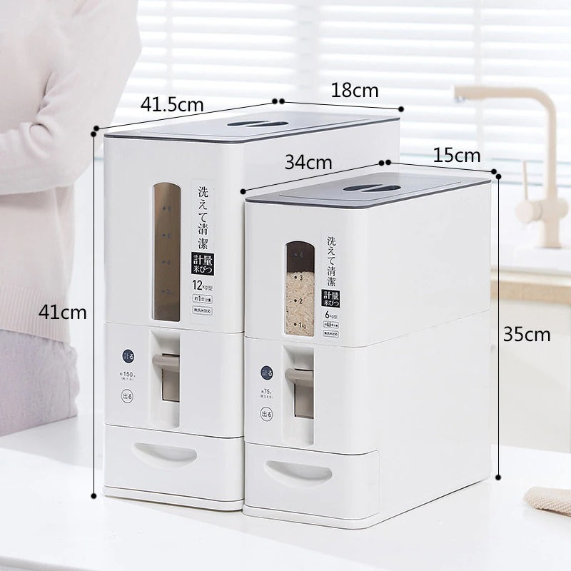 Automatic Cereal Storage Dispenser - waseeh.com