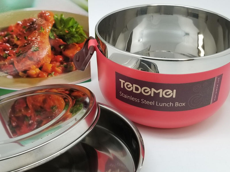 Stainless Steel Lunch Box (1 L) - waseeh.com