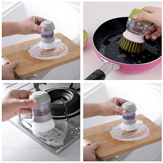 Soap Dispensing Palm Brush - waseeh.com