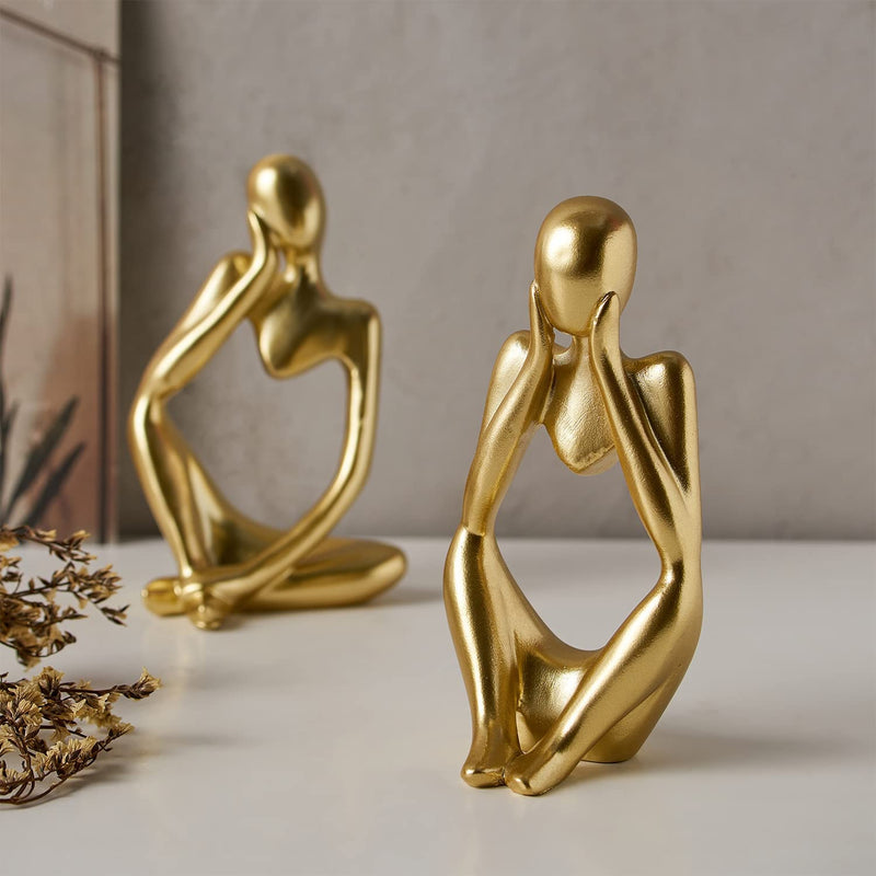 Thinker Men sculpture Decor (set of 3) - waseeh.com