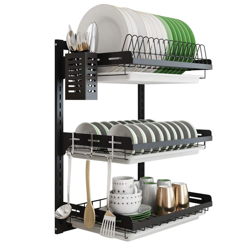 Wall Mounted Cutlery Holder Rack - waseeh.com