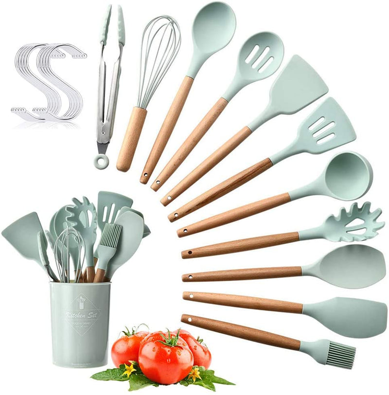 Olyee Silicone Utensils Set - waseeh.com