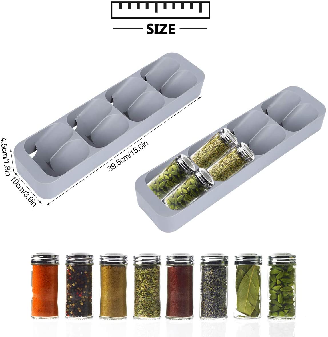 Spice Jar Organizer (8 Grid) - waseeh.com