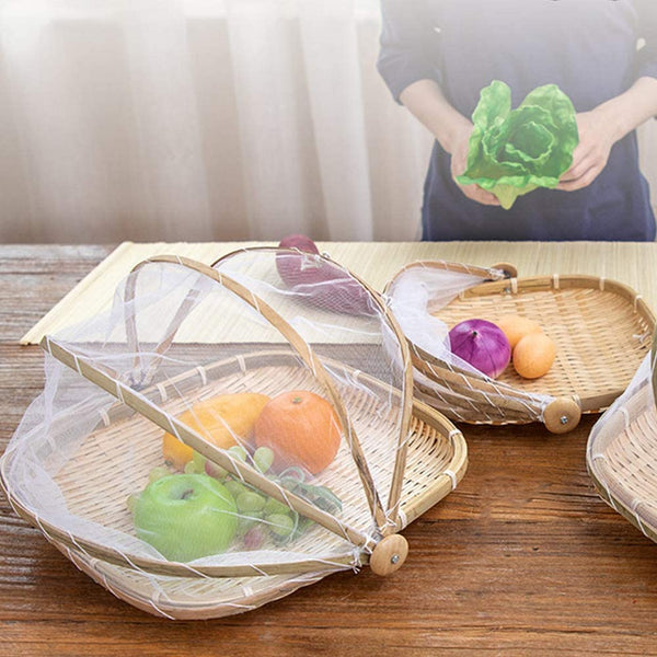 Woven Tent Basket (Set of 3) (Oval Cut) - waseeh.com