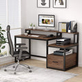 Tribesigns Work Station Organizer Office Desk Table - waseeh.com