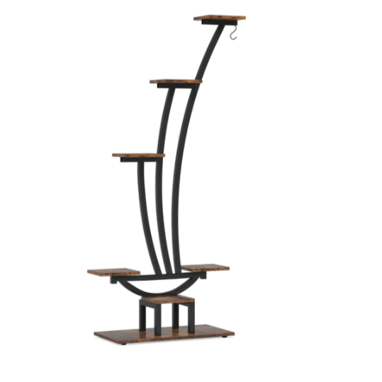 ARA Curved Plant Shelve Rack Decor - waseeh.com