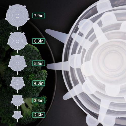 Silicone Stretch Lids - waseeh.com