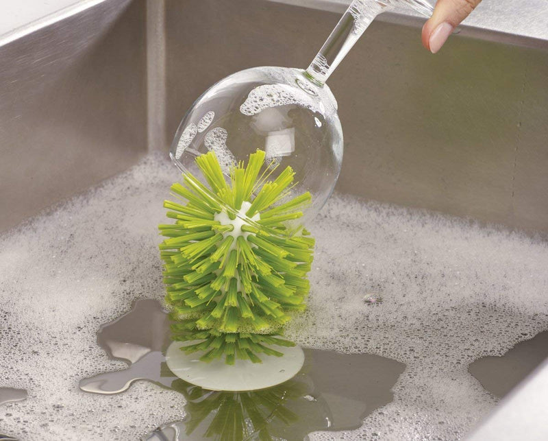 Silicone Suction Base Sink Brush - waseeh.com