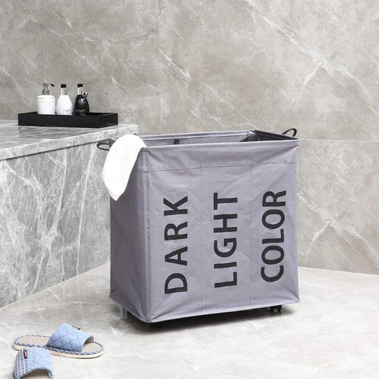 Hosroome Laundry Basket (3 Section) - waseeh.com