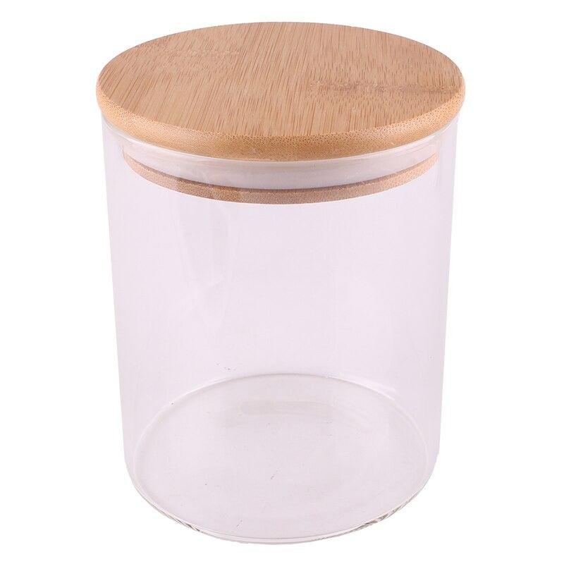 Transparent High Borosilicate Storage Bottle - waseeh.com