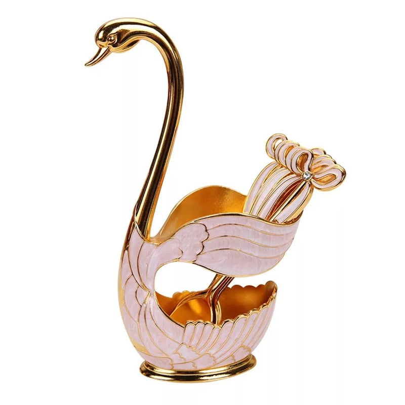 spunky swan spoon set - waseeh.com