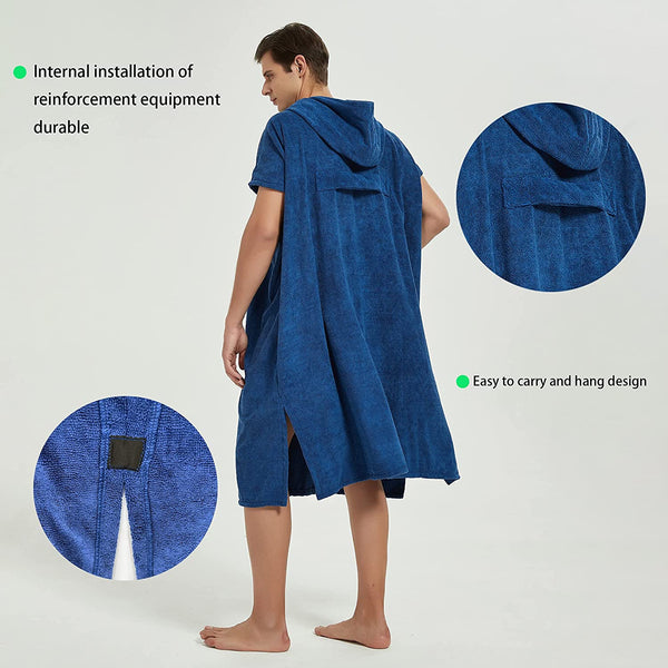 Cotton Unisex Bathrobe - waseeh.com