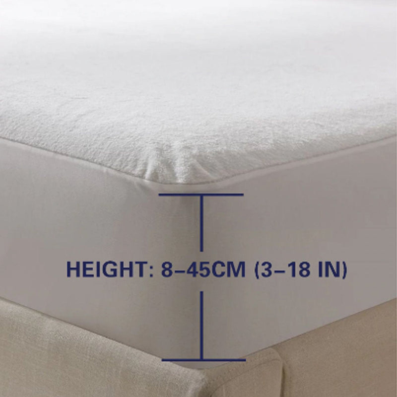 Waterproof Mattress Protector in Terry Cotton - waseeh.com