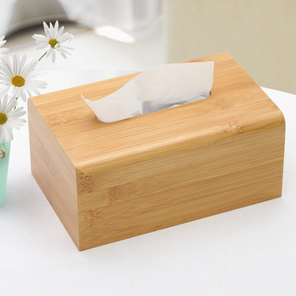 Wooden Tissue Box - waseeh.com