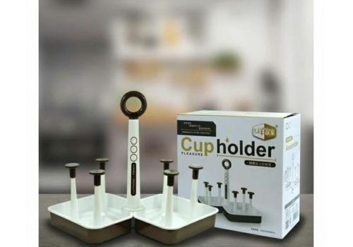 Kitchen Holder Mug | Glass (Square Shaped) - waseeh.com