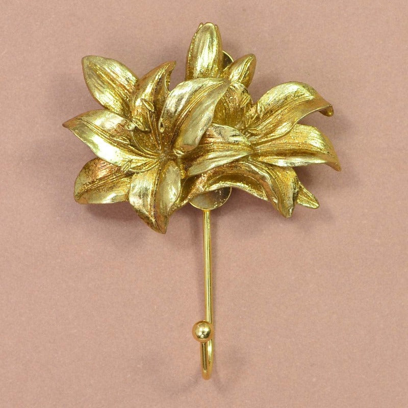 Goldy Flower Wall Hook - waseeh.com