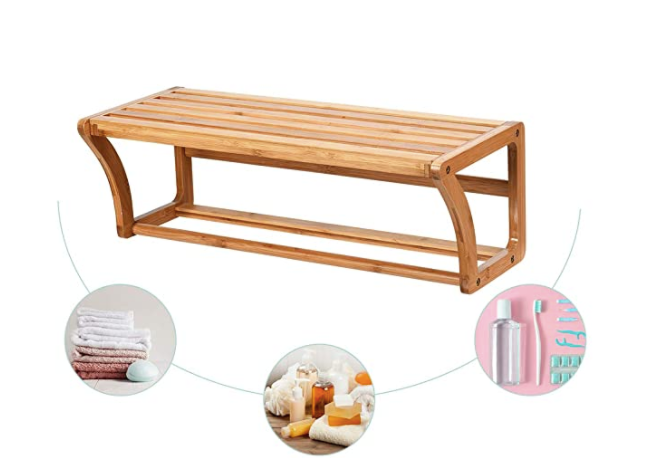 Exquisite Bamboo Towel Rack - waseeh.com