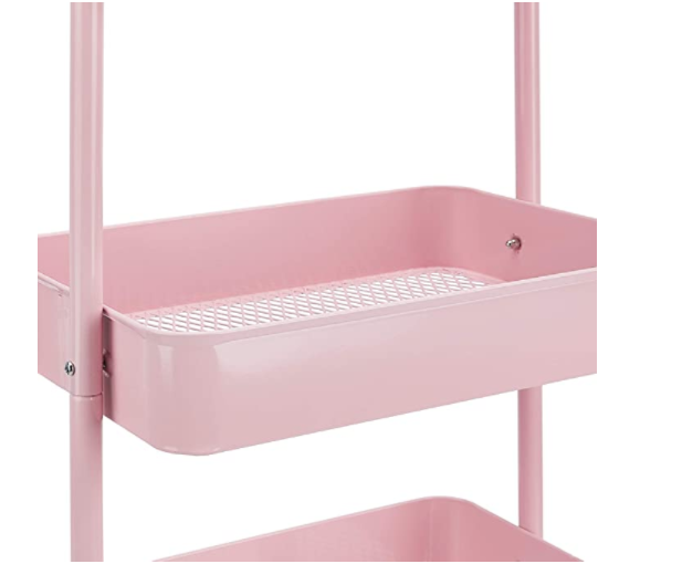 Rolling Zone Kitchen Cart Trolley (3-Tier) - waseeh.com