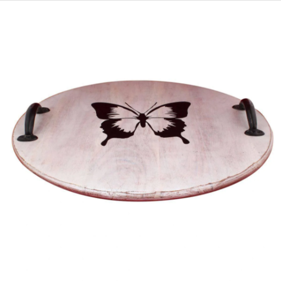 Butterfly Ballet Serving Tray - waseeh.com