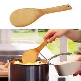 Bamboo Spoon Utensils (7 Pcs) - waseeh.com