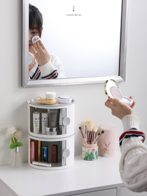 Hole Free Bathroom | Makeup Storage Box (1 Tier) - waseeh.com