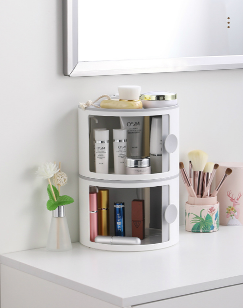 Hole Free Bathroom | Makeup Storage Box (1 Tier) - waseeh.com