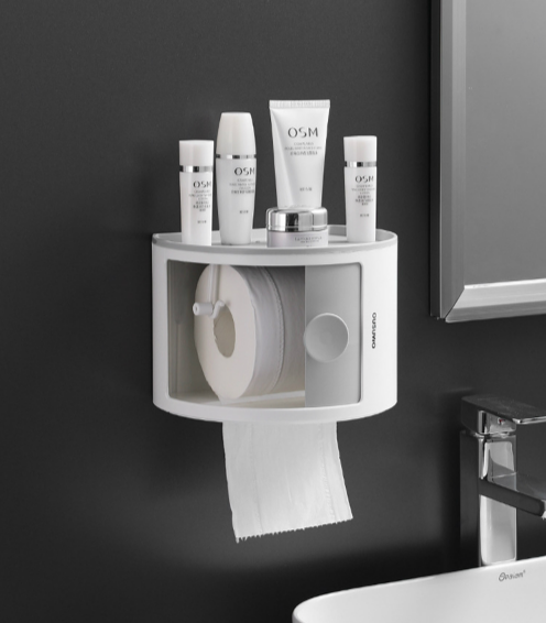 Hole Free Bathroom | Makeup Storage Box (1 Tier) - waseeh.com