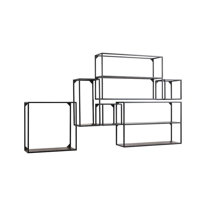 Booker Climbing Lounge Drawing Room Metal Floating Organizer Shelve Decor - waseeh.com