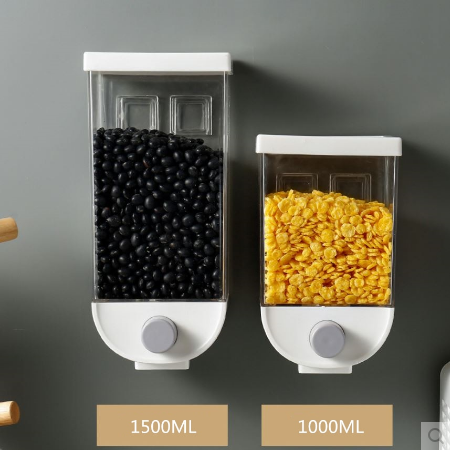 Wall Mounted Rice Container (Square Shaped) - waseeh.com