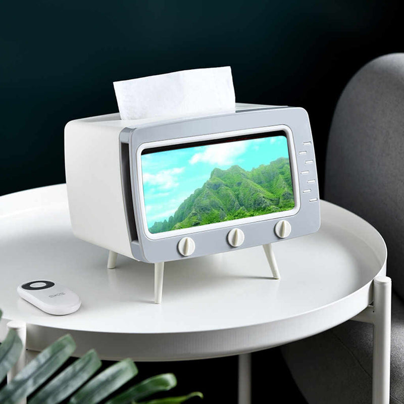 Desktop TV Tissue Box - waseeh.com