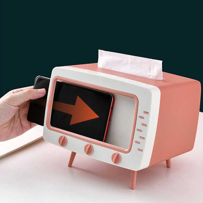 Desktop TV Tissue Box - waseeh.com