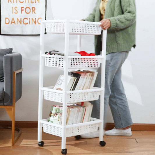 Ziggy Zack Living Lounge Kitchen Storage Organizer Trolley - waseeh.com