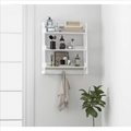 Cersei Bathroom Solid Wood Floating Shelve Organizer Rack - waseeh.com