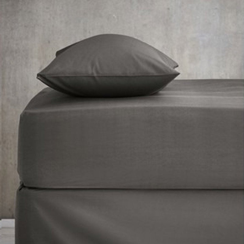 Fitted Sheet  - Dark Grey - waseeh.com