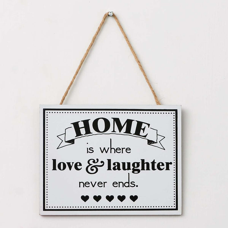 Wall "Our Home" Caption Decor - waseeh.com