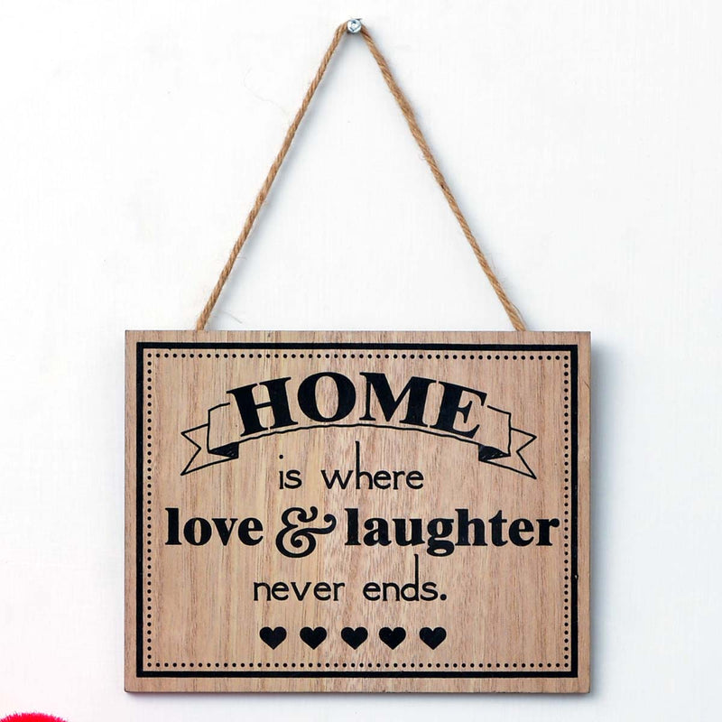 Wall "Our Home" Caption Decor - waseeh.com