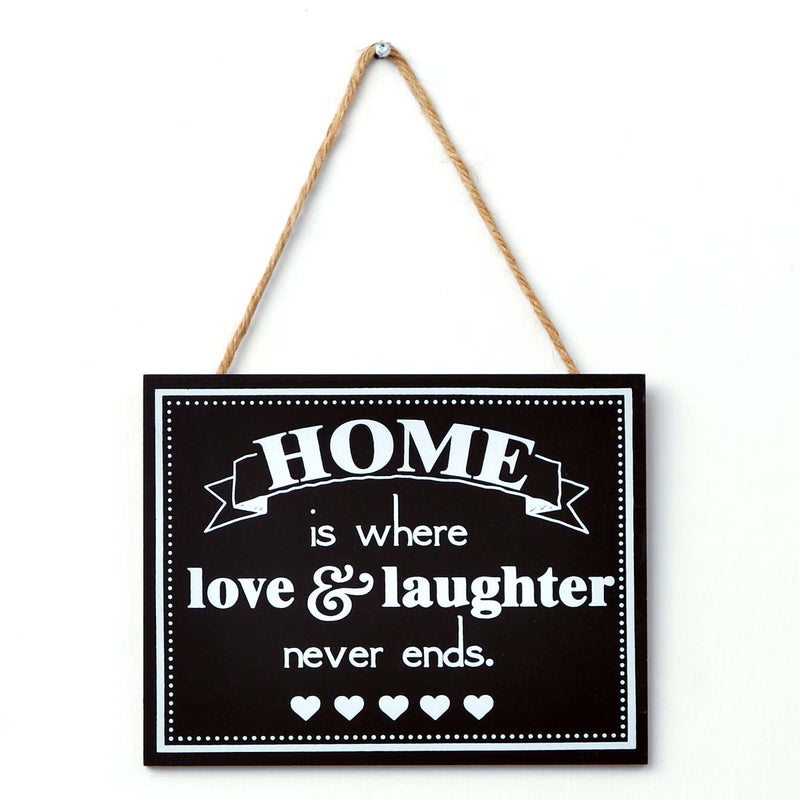 Wall "Our Home" Caption Decor - waseeh.com