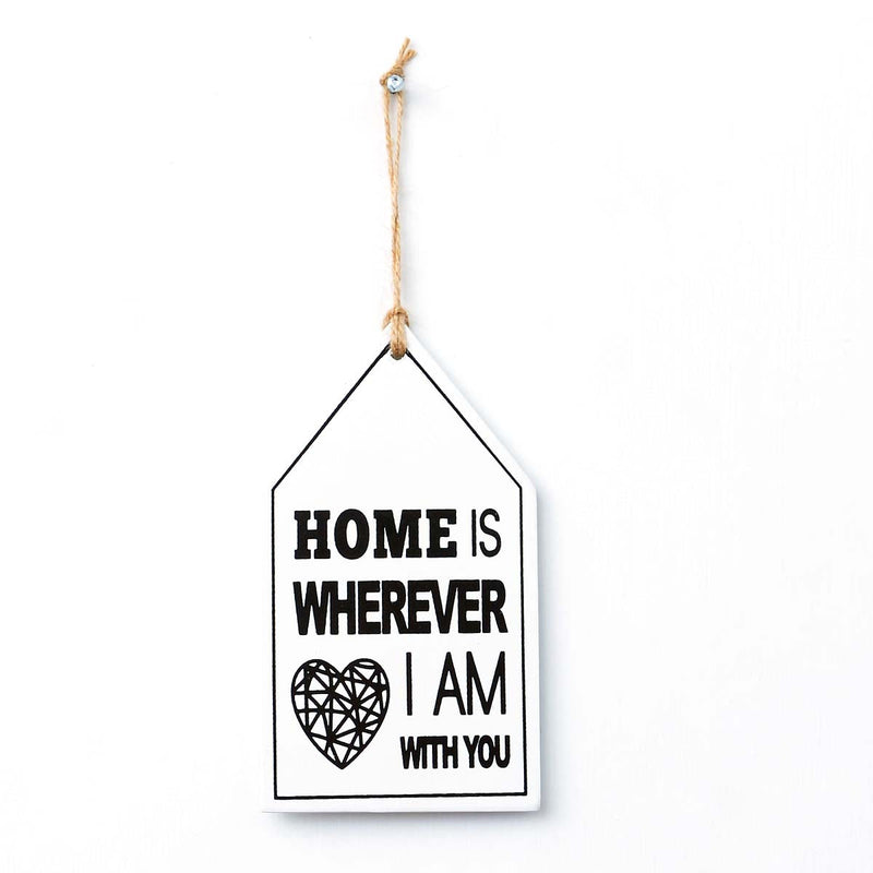 Wall "Our Home" Caption Decor - waseeh.com