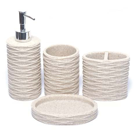 Wavy Bathroom Set - waseeh.com