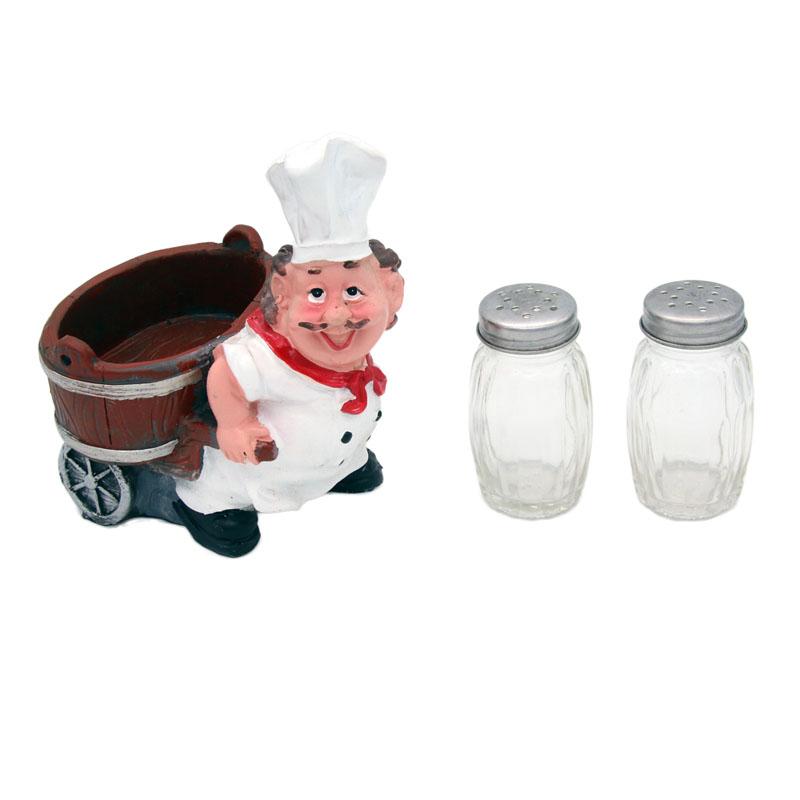 Salt & Pepper Set (Chef American Towing Style) - waseeh.com