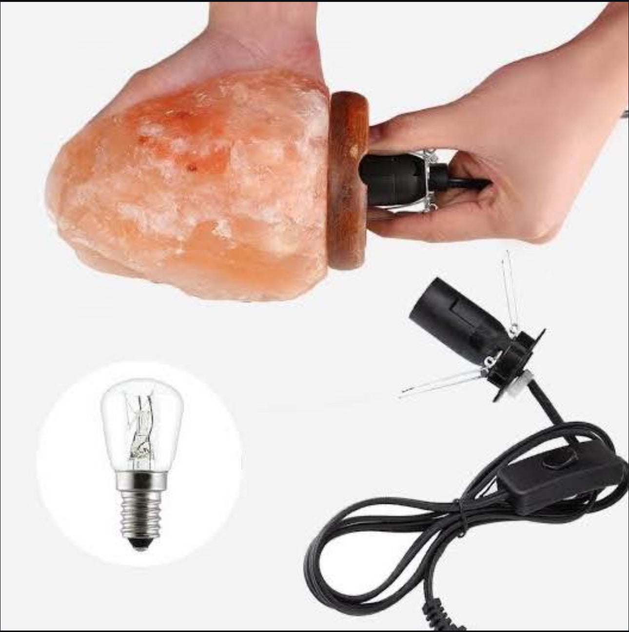 Tear Dew Drop- Table Salt Lamp